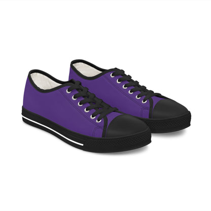 Women's Light Purple Low Top Sneakers