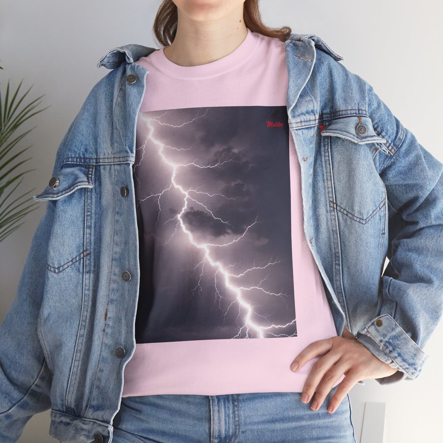 Lightning Style Unisex Heavy Cotton Tee