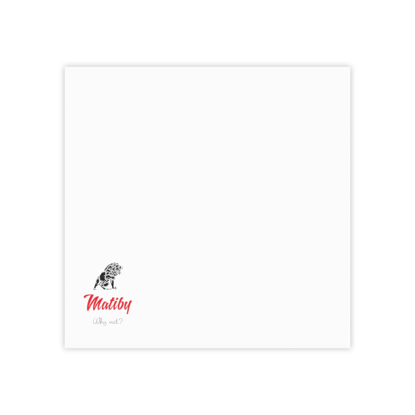 Matiby Post-it® Note Pads White