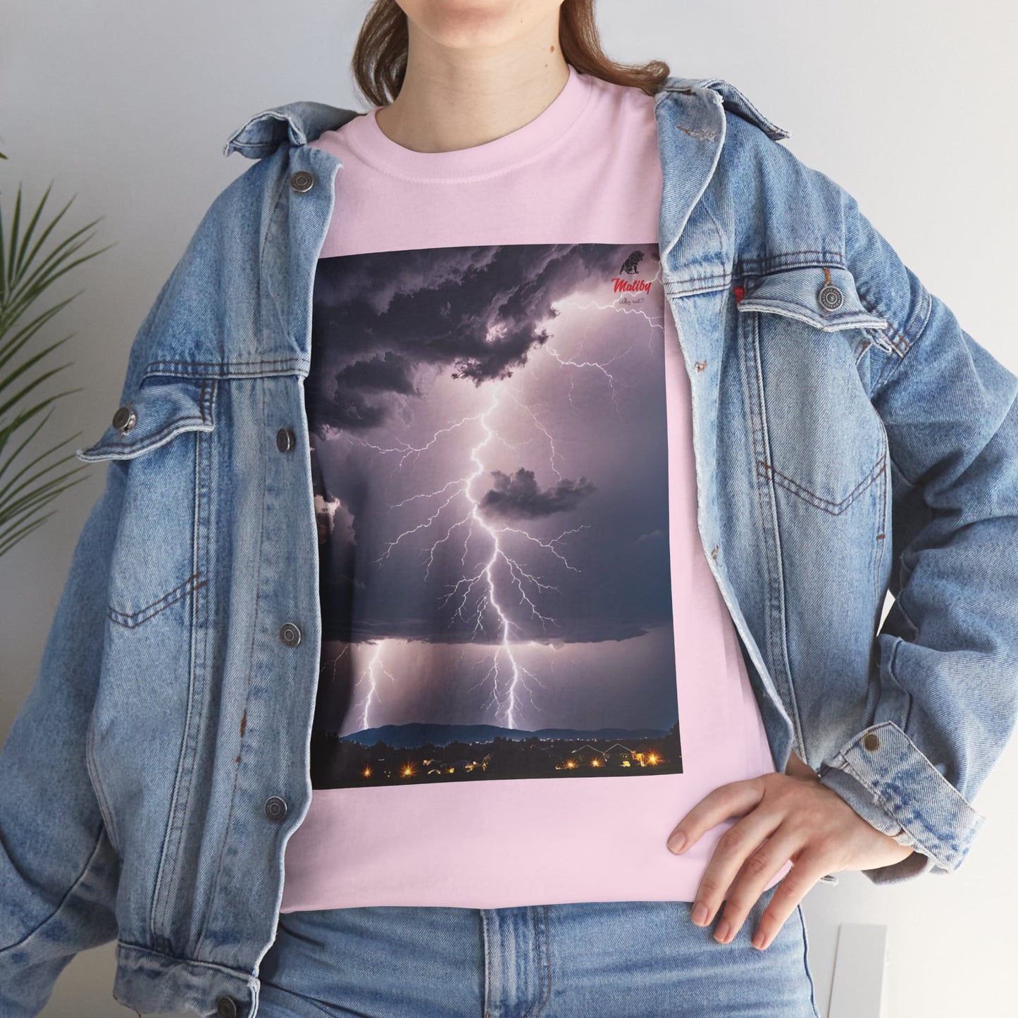 Lightning Style Unisex Heavy Cotton Tee