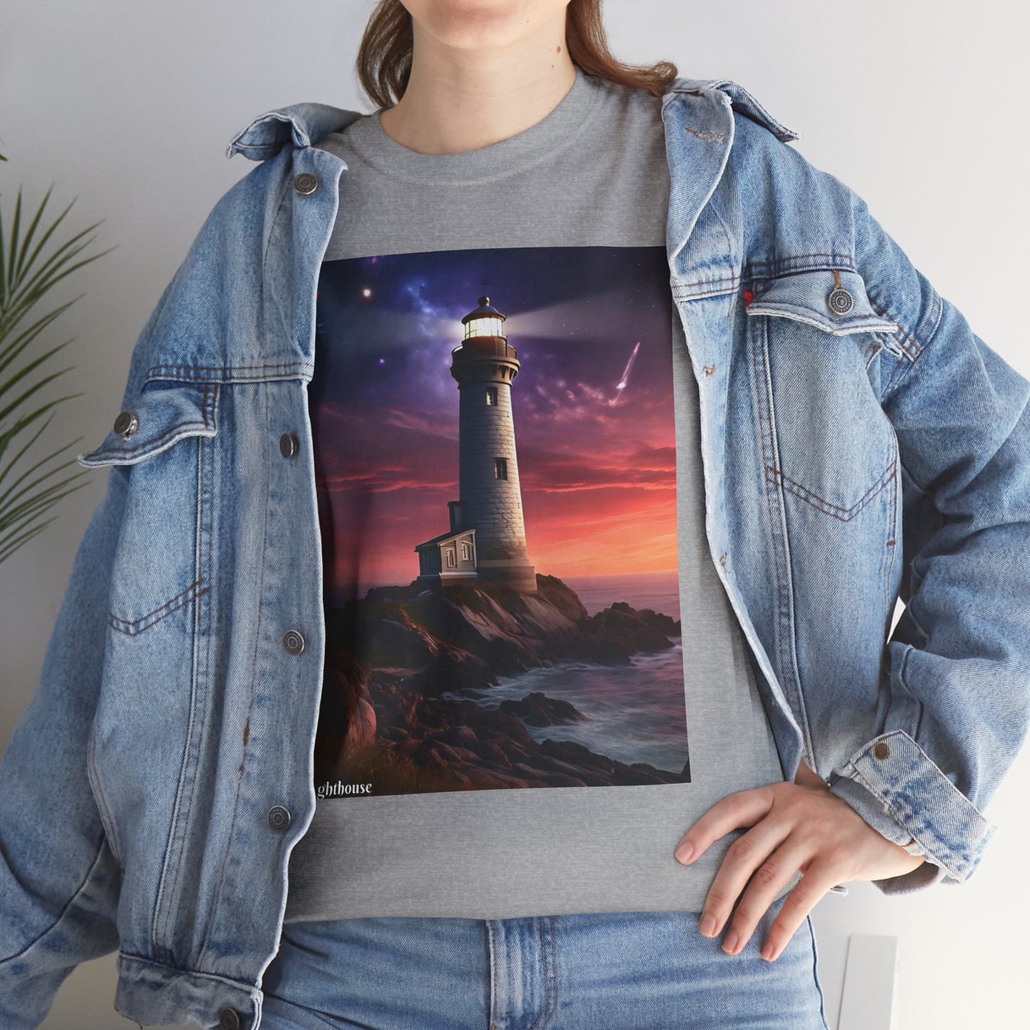 Lighthouse Unisex Heavy Cotton Tee