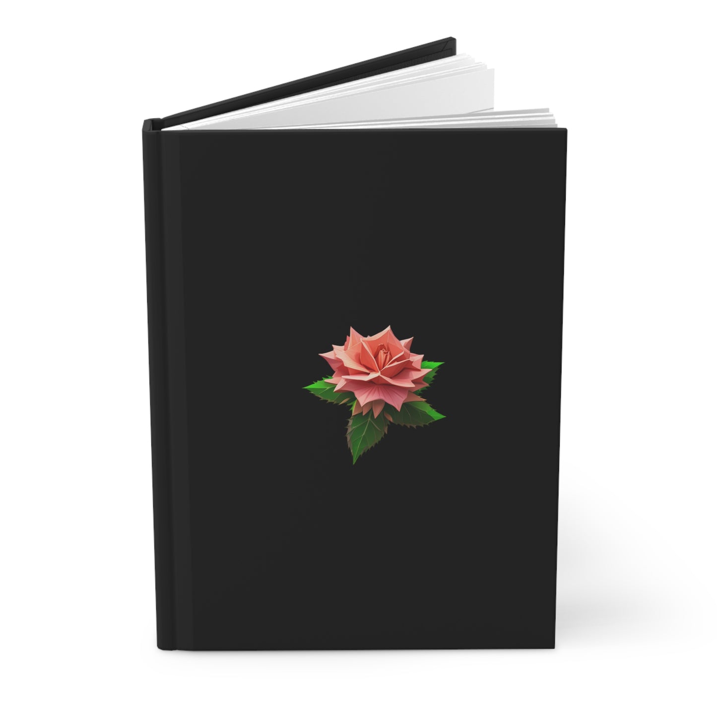 Rose Hardcover Journal Matte Black