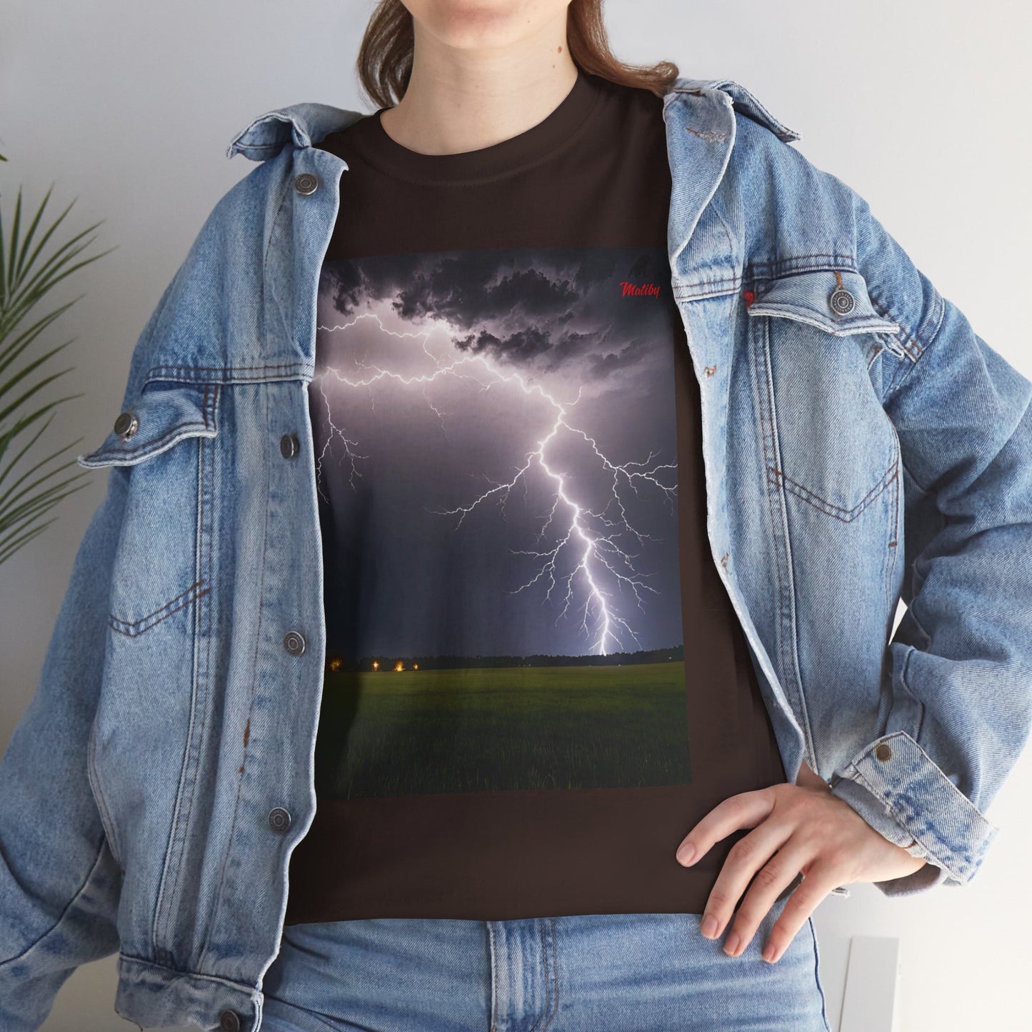 Lightning Style Unisex Heavy Cotton Tee