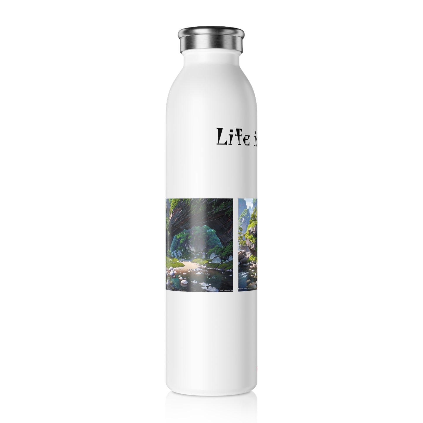 Artzy Slim Water Bottle