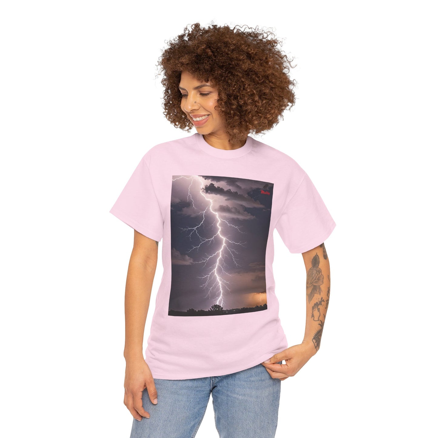 Lightning Style Unisex Heavy Cotton Tee