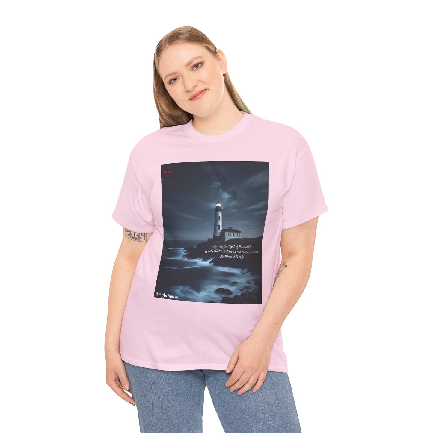 Lighthouse Unisex Heavy Cotton Tee