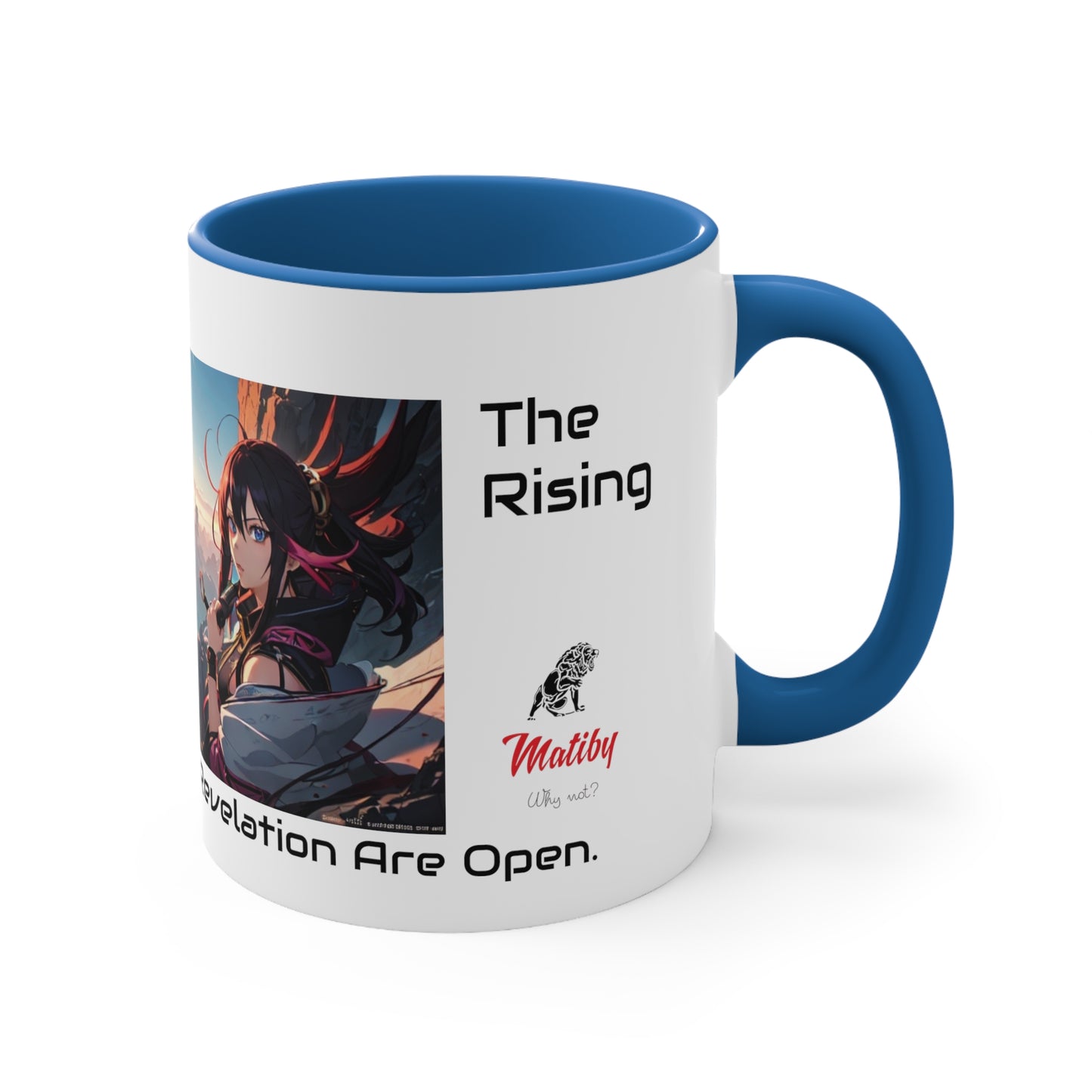 The Rising Accent Mug, 11oz