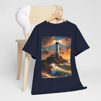 Lighthouse Unisex Heavy Cotton Tee