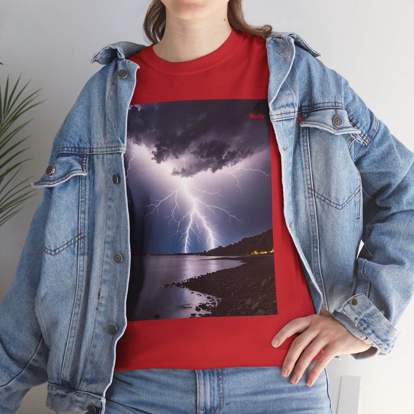 Lightning Style Unisex Heavy Cotton Tee