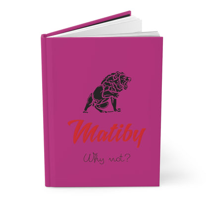 Matiby Hardcover Journal Matte Pink