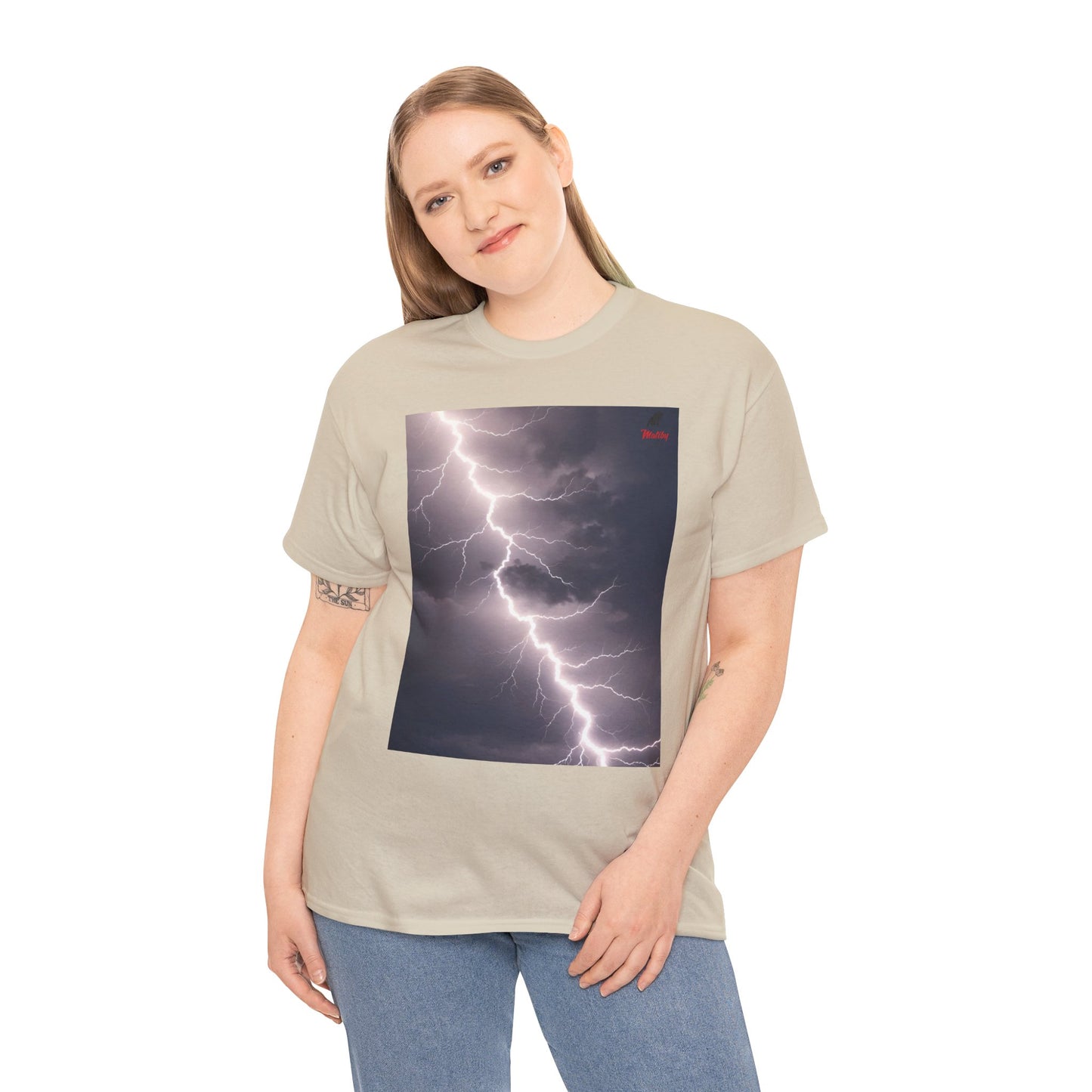 Lightning Style Unisex Heavy Cotton Tee