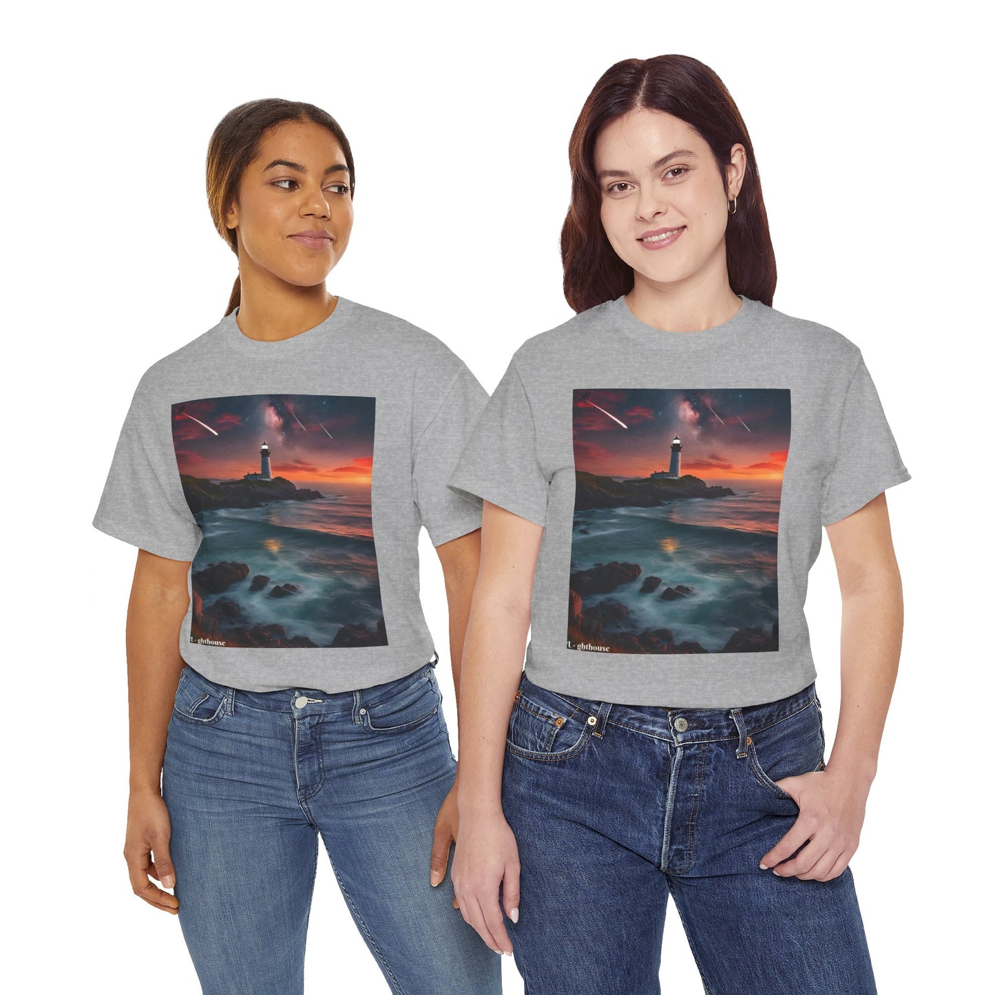 Lighthouse Unisex Heavy Cotton Tee