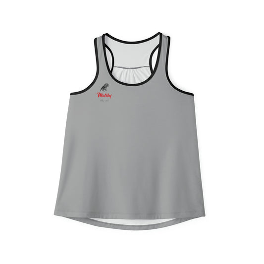 Women's Light Grey Tank Top (AOP)