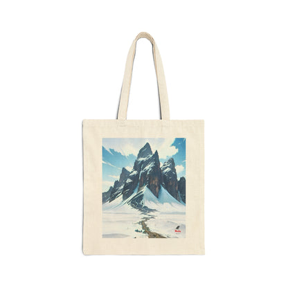 Alps Cotton Canvas Tote Bag