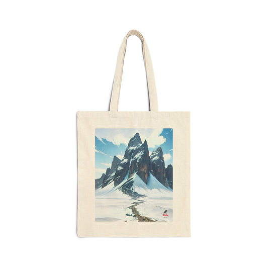 Alps Cotton Canvas Tote Bag