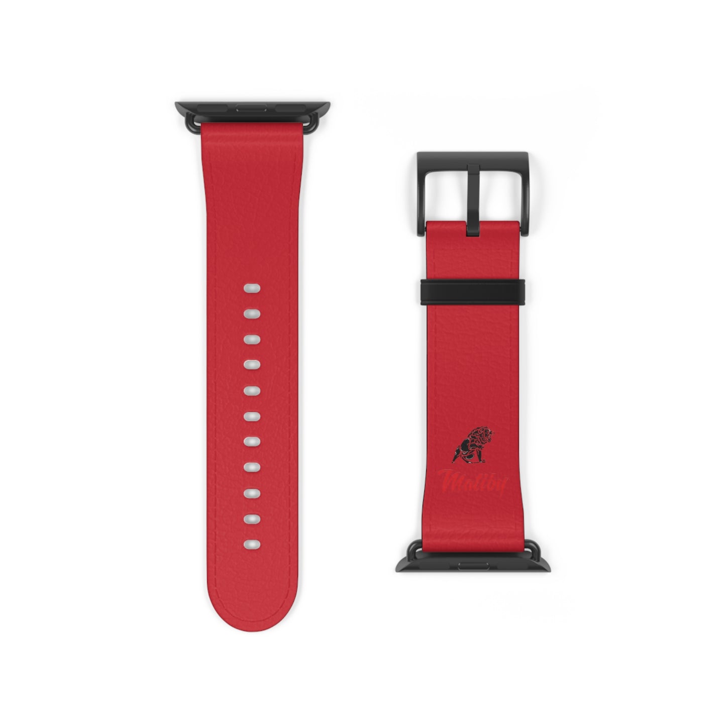 Matiby Dark Red Watch Band