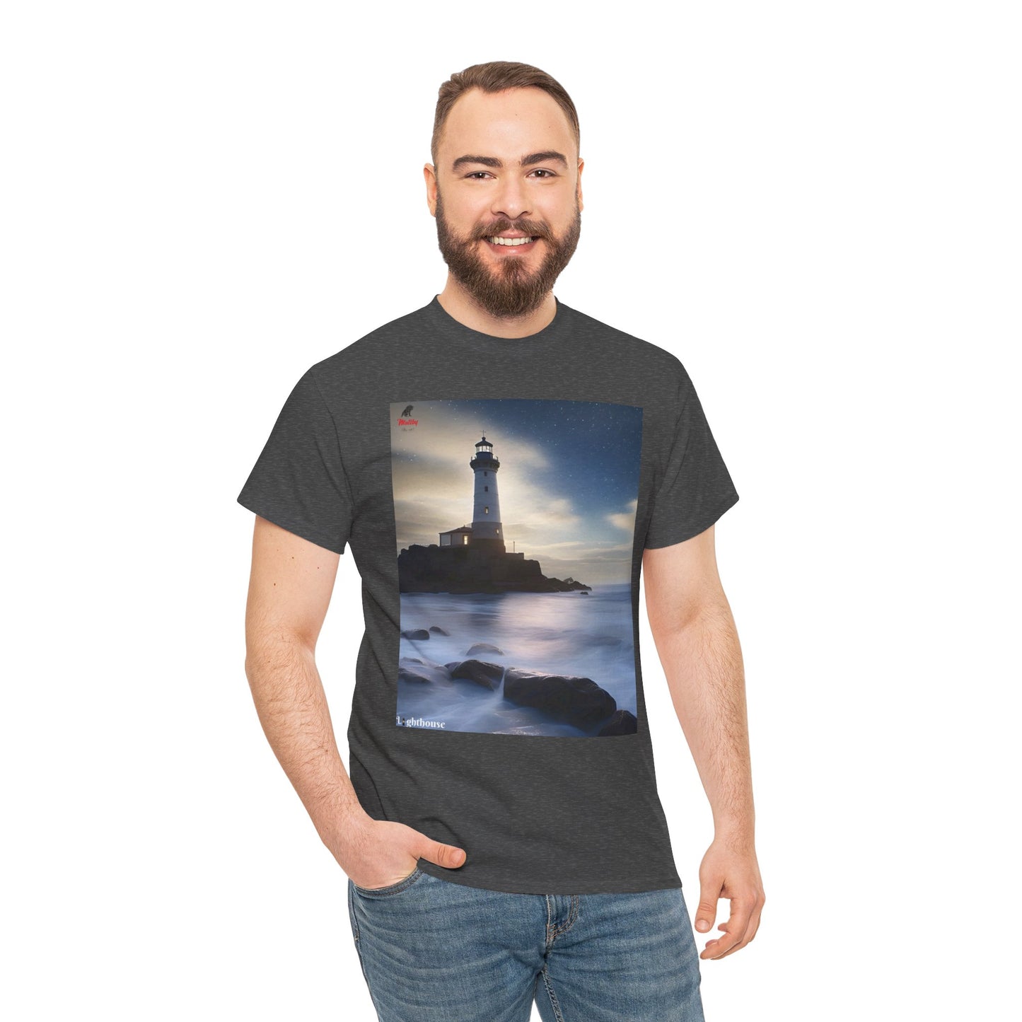 Lighthouse Unisex Heavy Cotton Tee