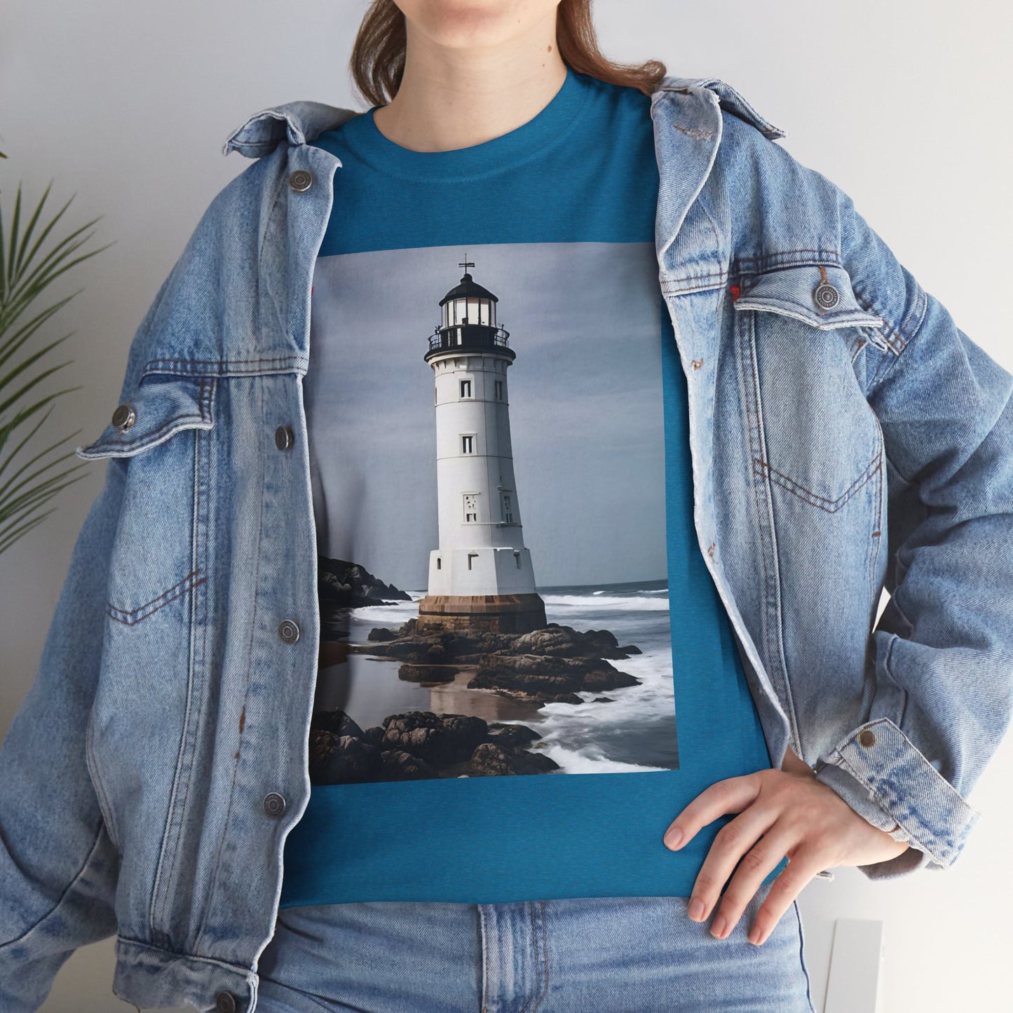 Lighthouse Unisex Heavy Cotton Tee