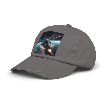 Aero Unisex Distressed Cap