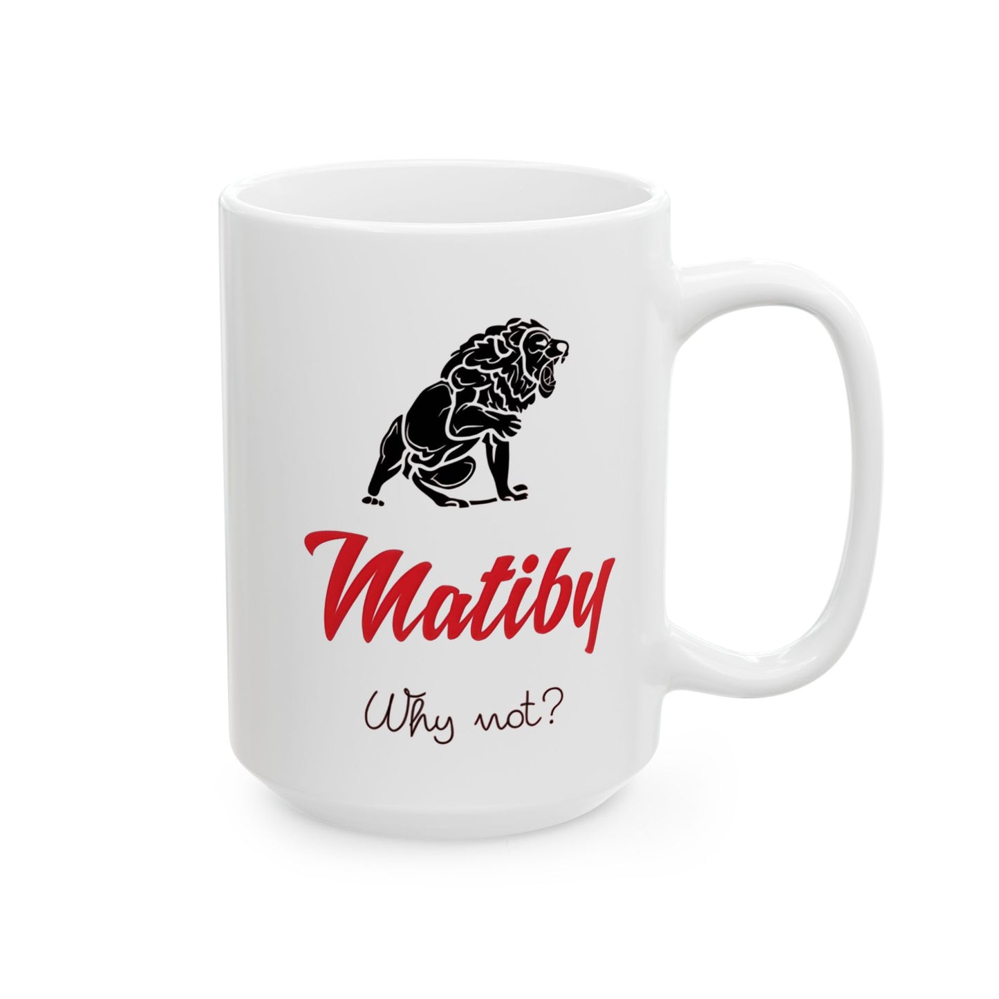 Matiby Ceramic Mug, (11oz, 15oz)