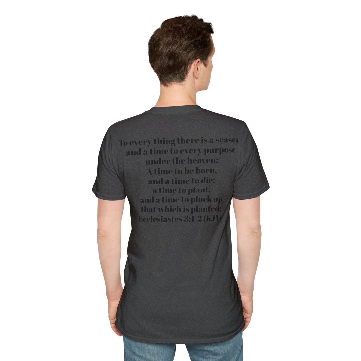 Bible Speaks Ecclesiastes 1:1-2 Unisex Softstyle T-Shirt