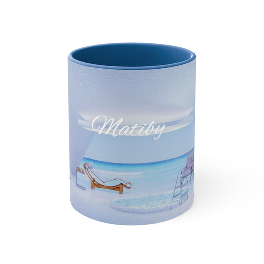 Matiby Peaceful Accent Mug, 11oz