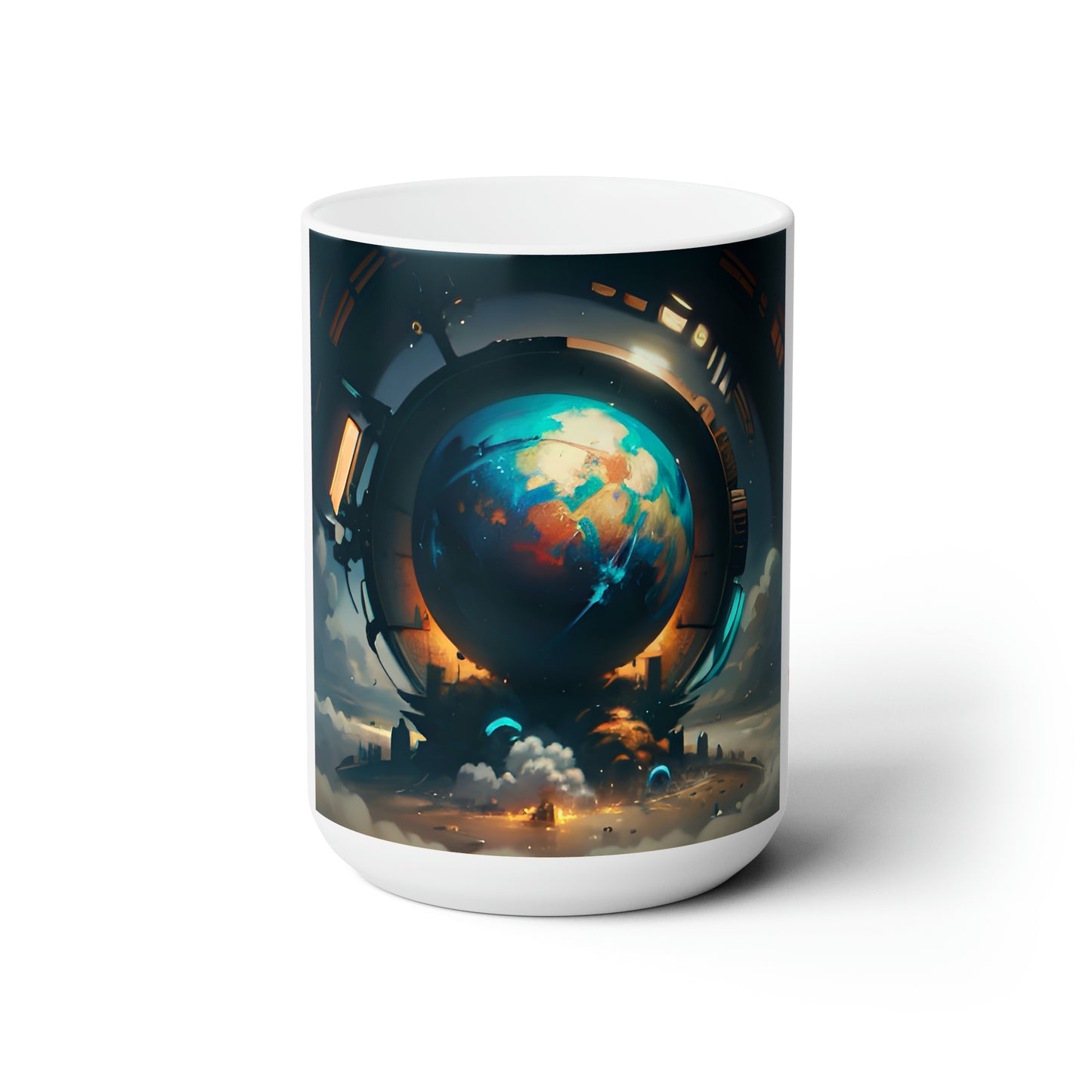 Matiby Worlds Ceramic Mug 15oz