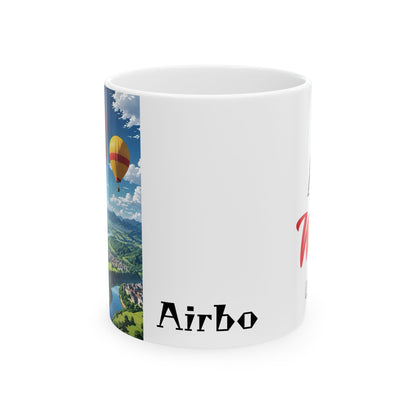 Matiby Airbo Ceramic Mug, (11oz, 15oz)