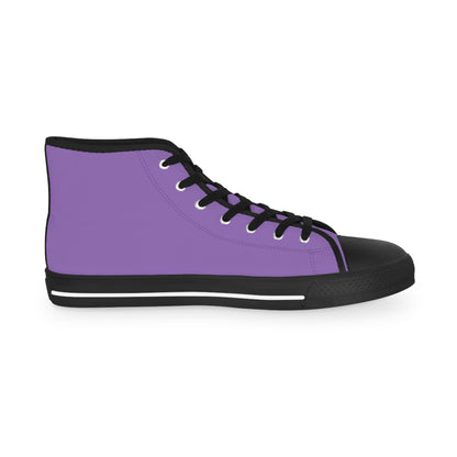 Men's Light Purple High Top Sneakers