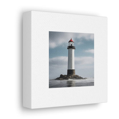 Lighthouse White Canvas Gallery Wraps