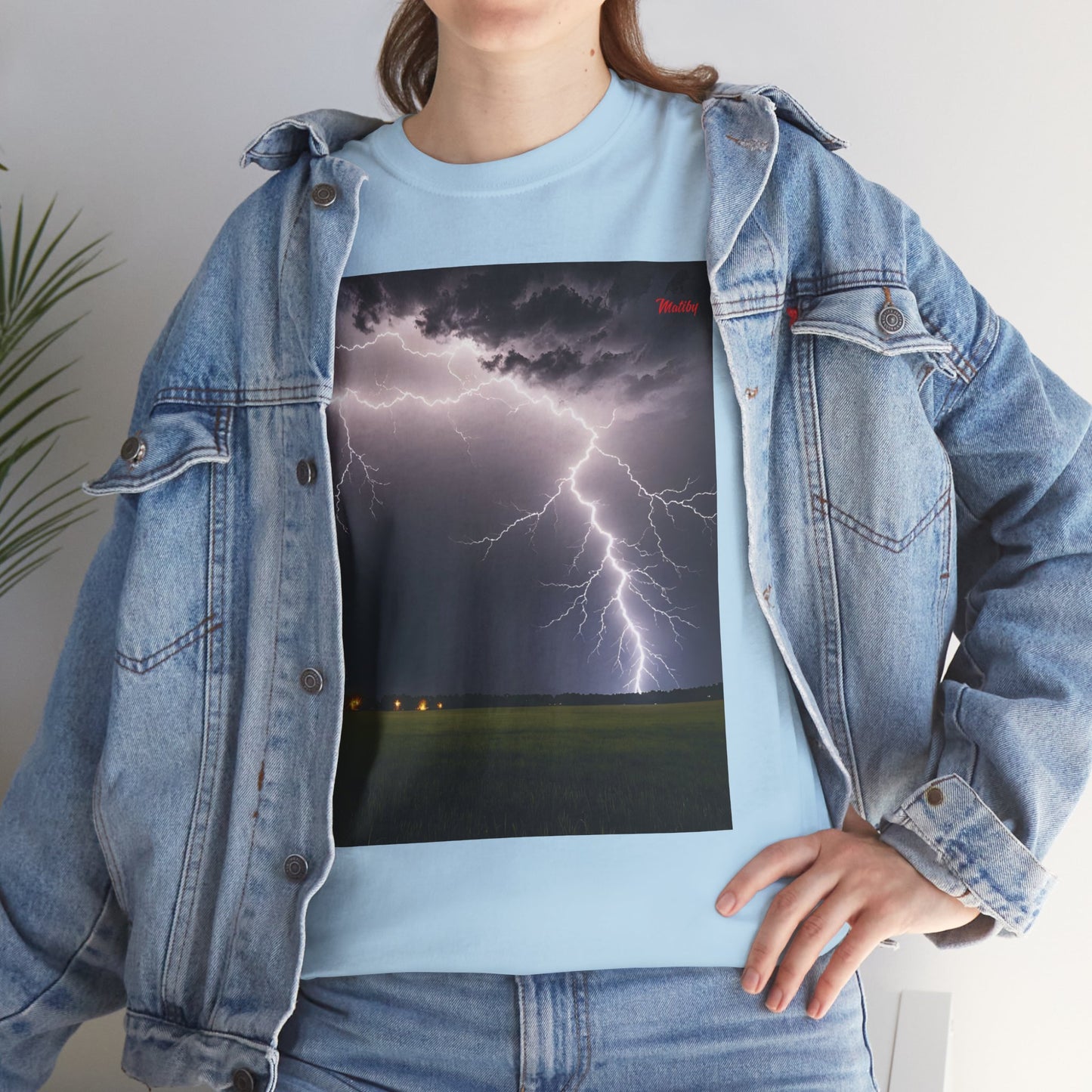 Lightning Style Unisex Heavy Cotton Tee