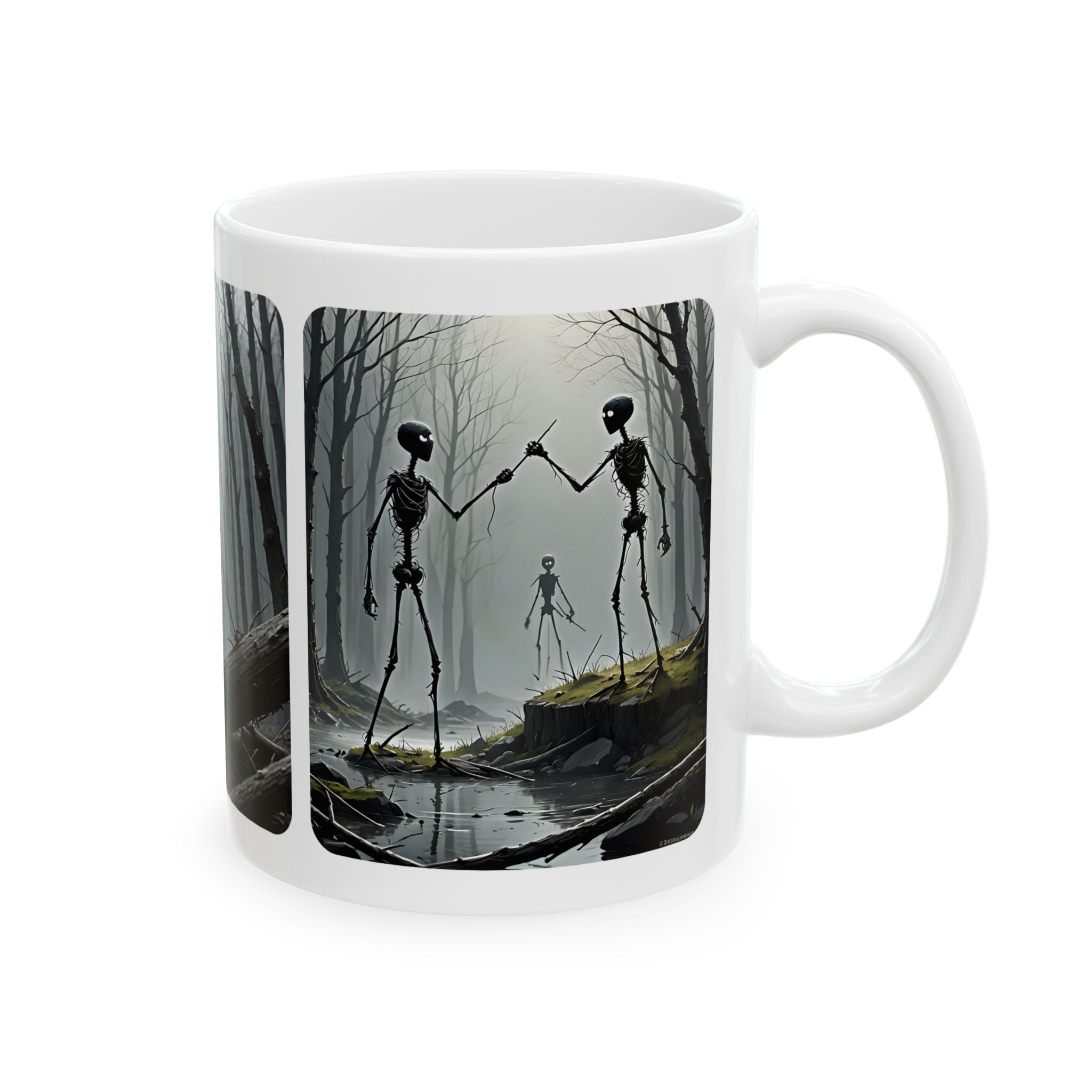The Stick-To-It Species #7 White Ceramic Mug – Anatomy of Optimism Cup 11oz/15oz
