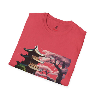 Japanese Landscape Unisex Softstyle T-Shirt