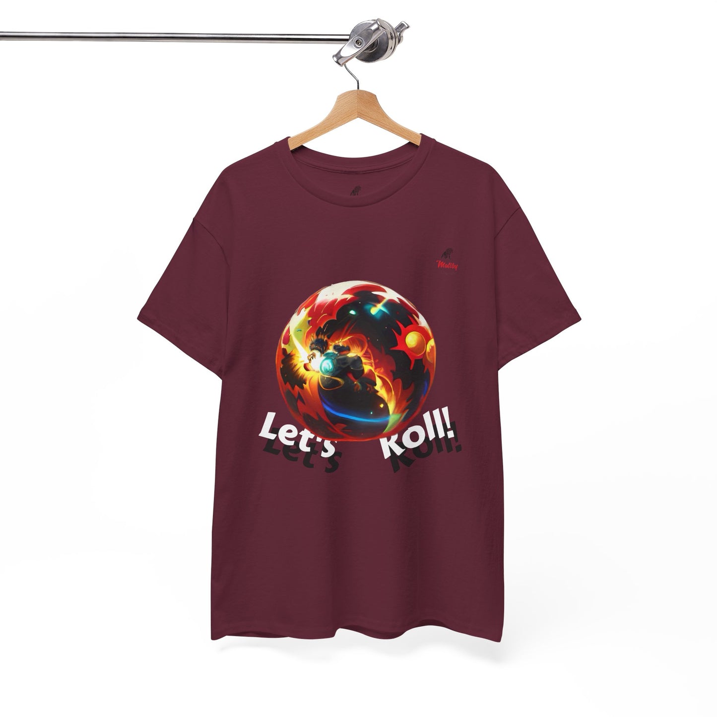 Let's Roll! Unisex Heavy Cotton Tee