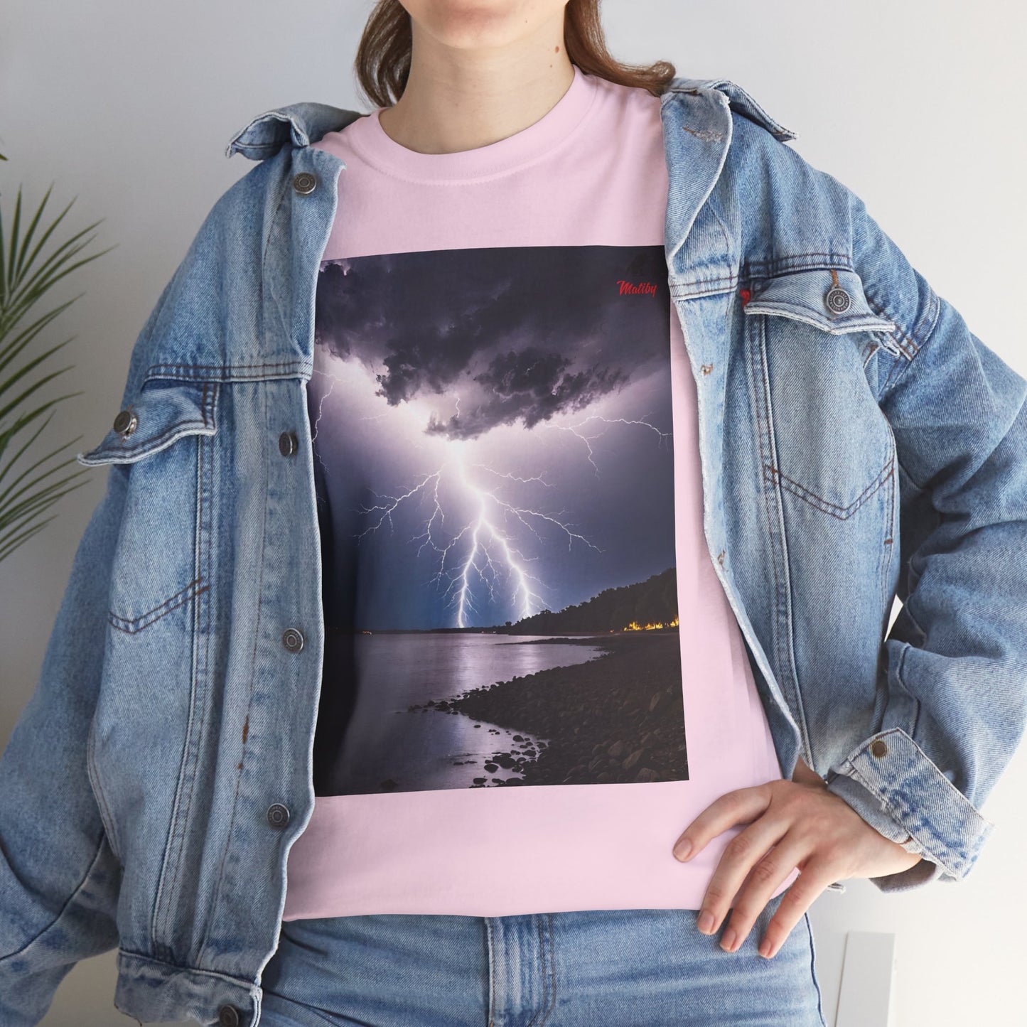 Lightning Style Unisex Heavy Cotton Tee