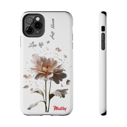 Matiby Amy's Special Flower Bloom White Tough Phone Cases