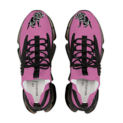 Men's Pink Mesh Sneakers