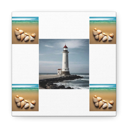 Lighthouse White Canvas Gallery Wraps