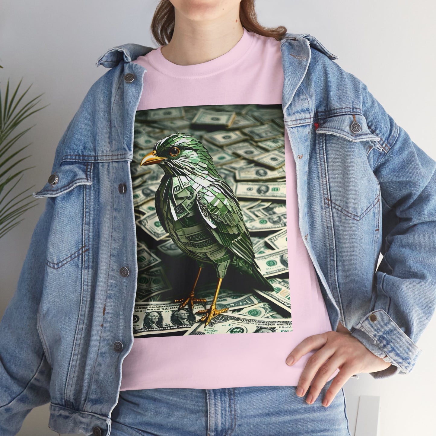 M$ney Bird Heavy Cotton Tee