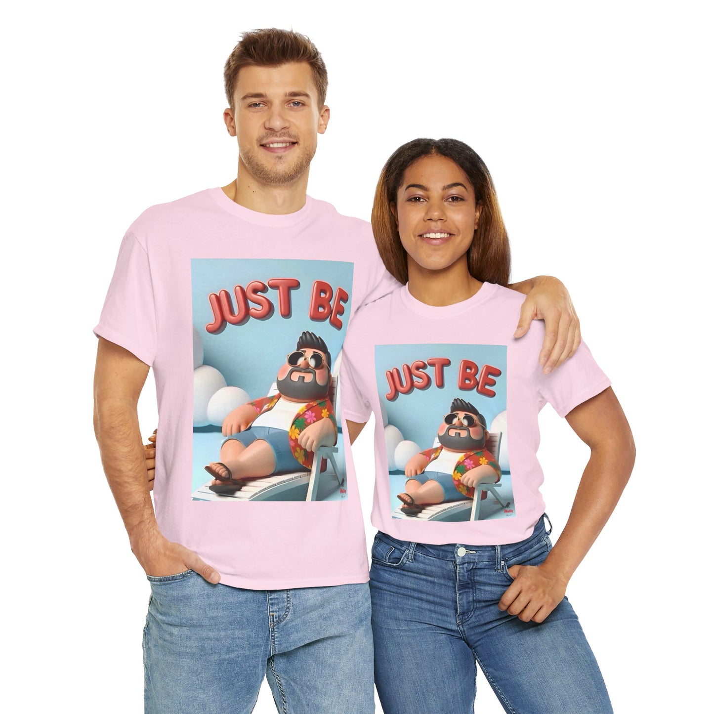 Just Be Unisex Heavy Cotton Tee