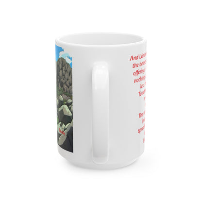 Bible Speaks Isaiah 40:16-19 Ceramic Mug, 11oz, 15 oz