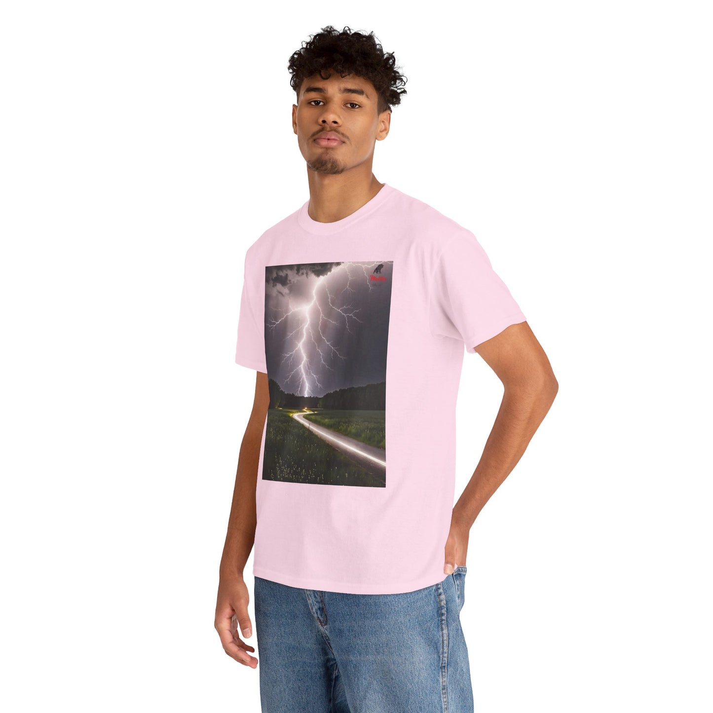 Lightning Style Unisex Heavy Cotton Tee