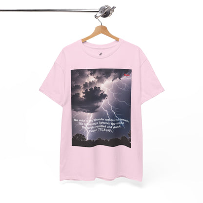 Lightning Style Thunder Unisex Heavy Cotton Tee