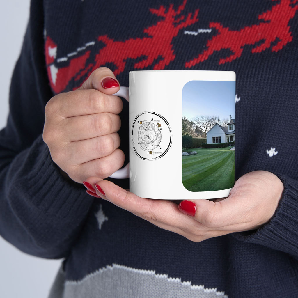 Cozy Architecture & Dreamy Landscapes #4 White Ceramic Mug – Homes Home Sweet Home Cup (11oz/15oz)