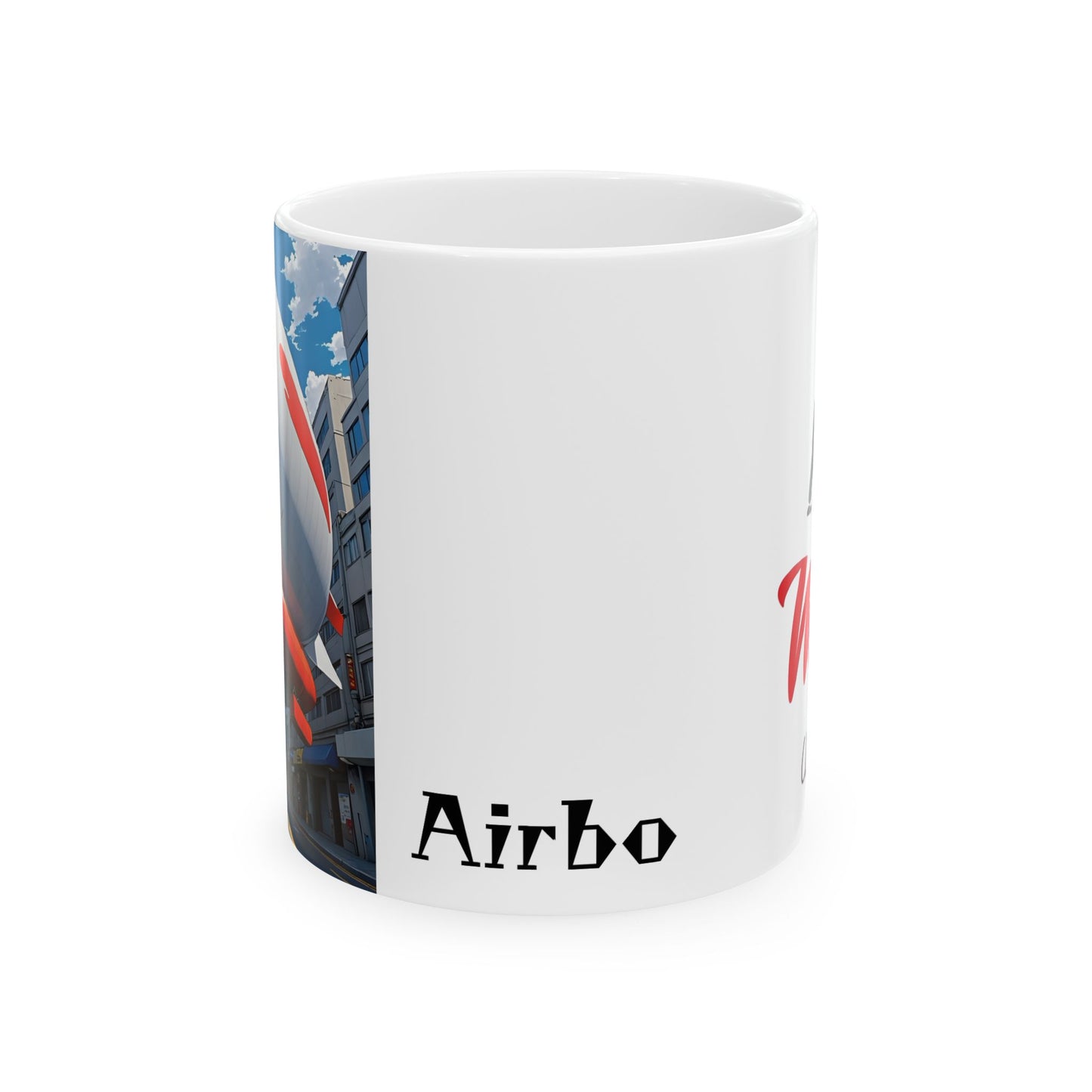 Matiby Airbo Ceramic Mug, (11oz, 15oz)