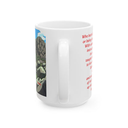 Bible Speaks Isaiah 40:13-15 Ceramic Mug, 11oz, 15 oz