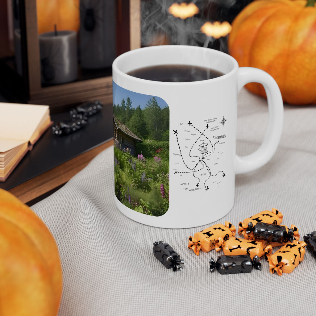 Cozy Architecture & Dreamy Landscapes #24 White Ceramic Mug – Homes Home Sweet Home Cup (11oz/15oz)