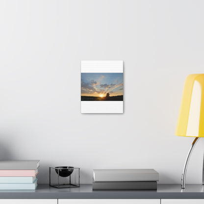 Sunset White Canvas Gallery Wraps