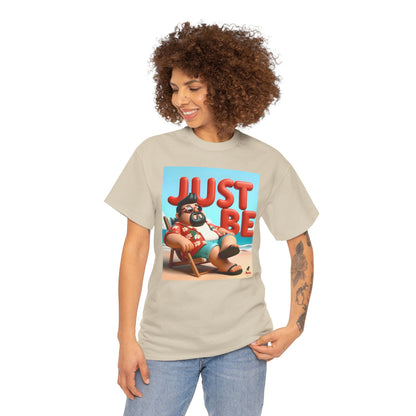 Just Be Unisex Heavy Cotton Tee