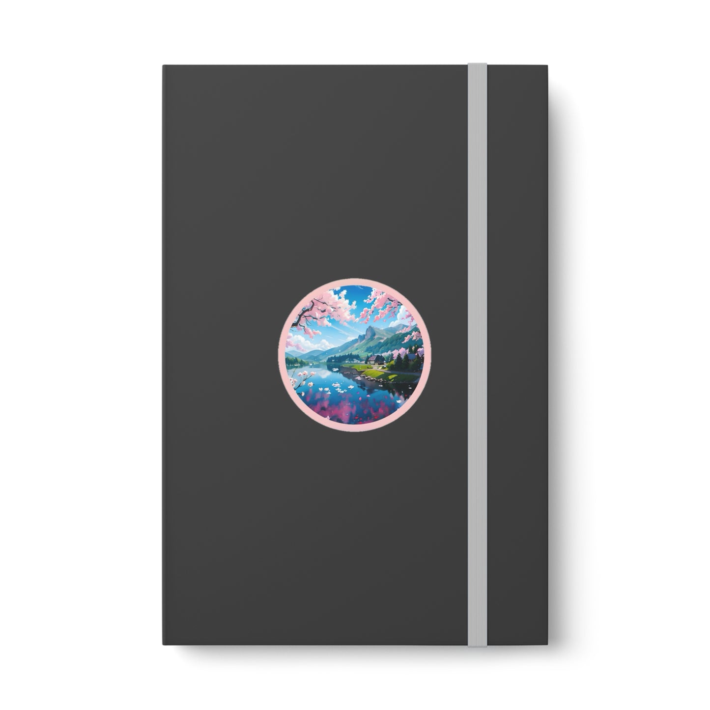 Flower Color Contrast Notebook - Ruled